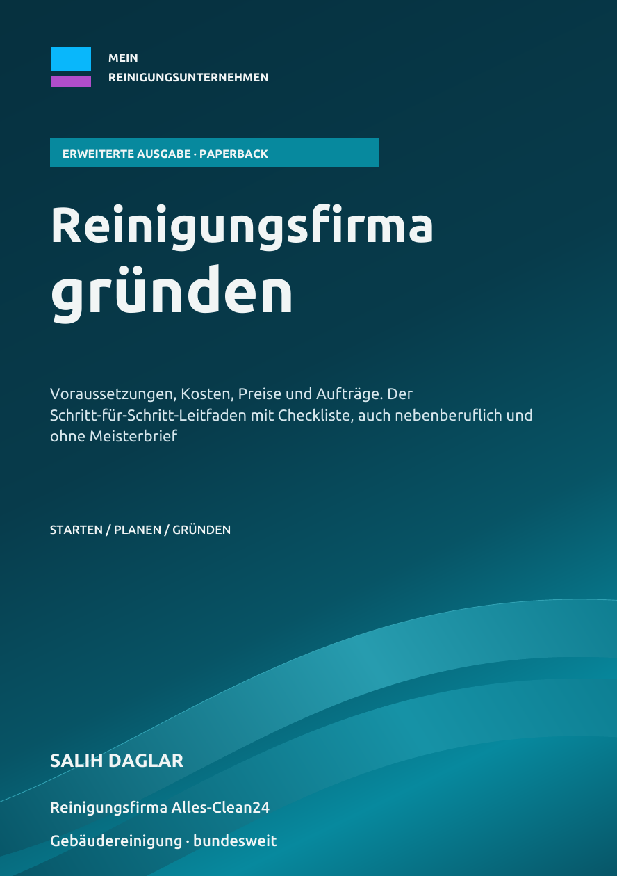 Buchcover: Reinigungsfirma gründen